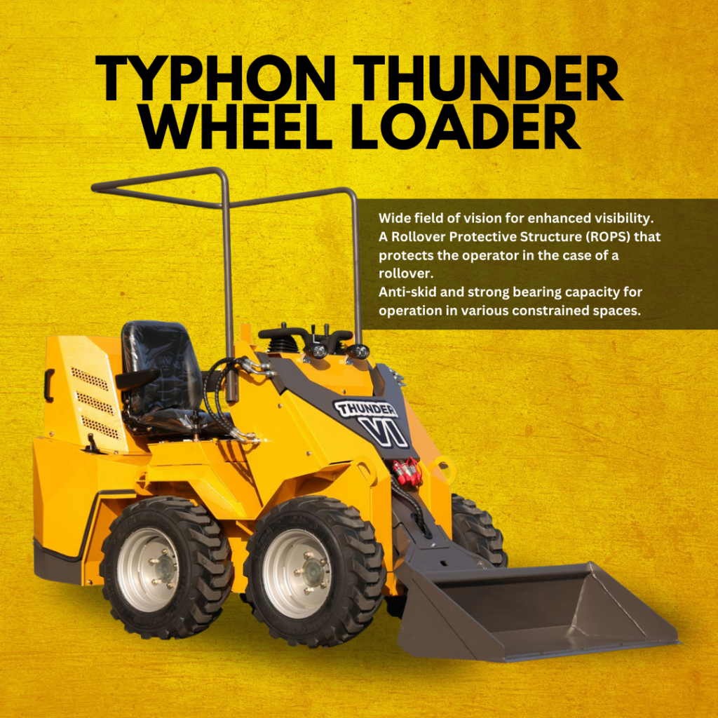 wheel loader or skidsteer