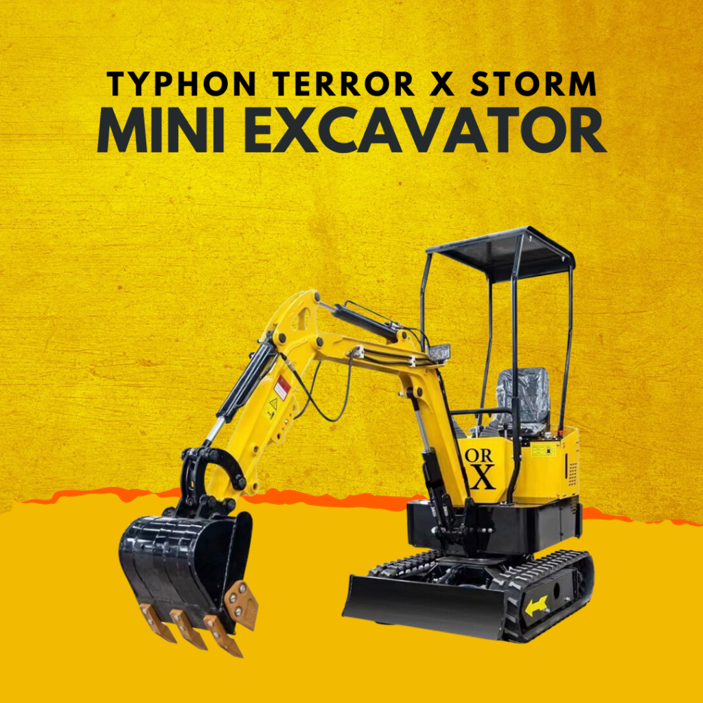 TERROR X, the one ton mini excavator