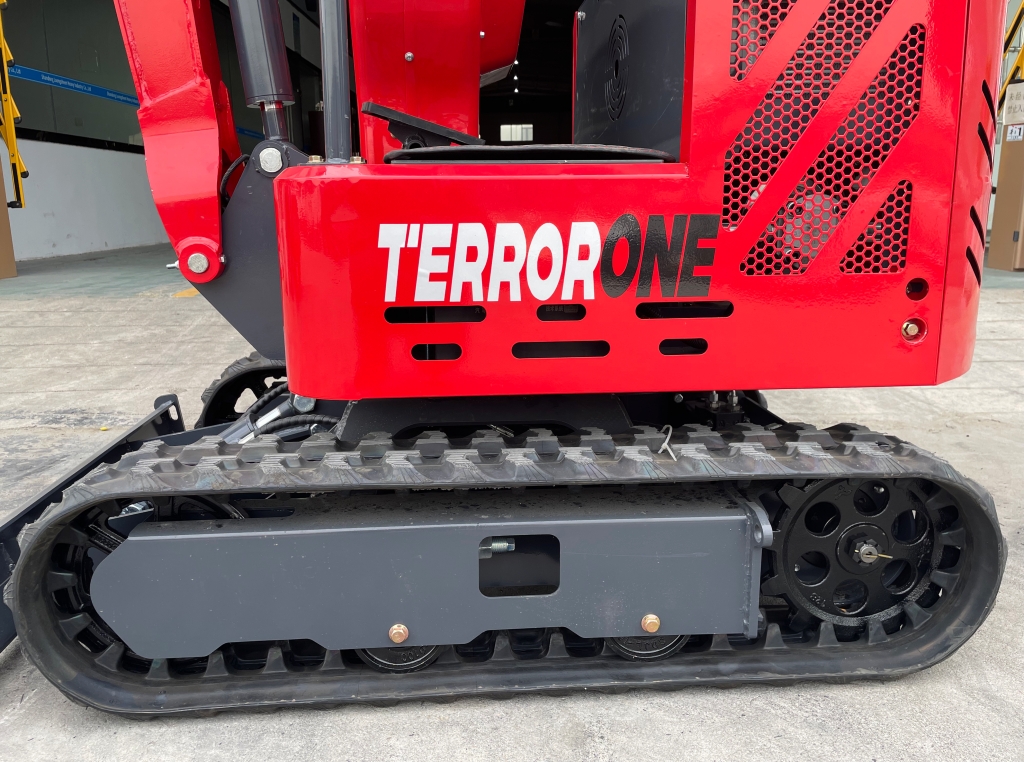 TYPHON TERROR ONE STORM 1 Ton Mini Excavator Trench Digger with hydraulic oil cooler Canopy & Wide Bucket - Image 11