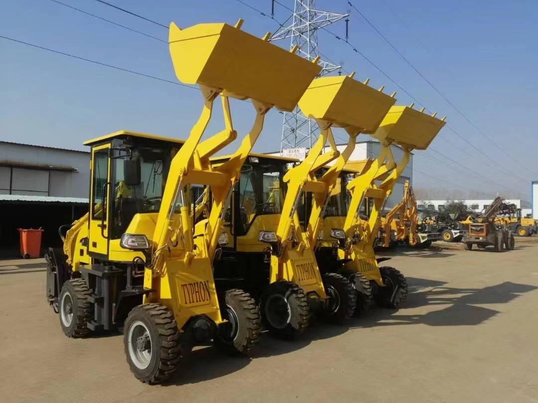 TYPHON TERROR 4WD Backhoe Loader