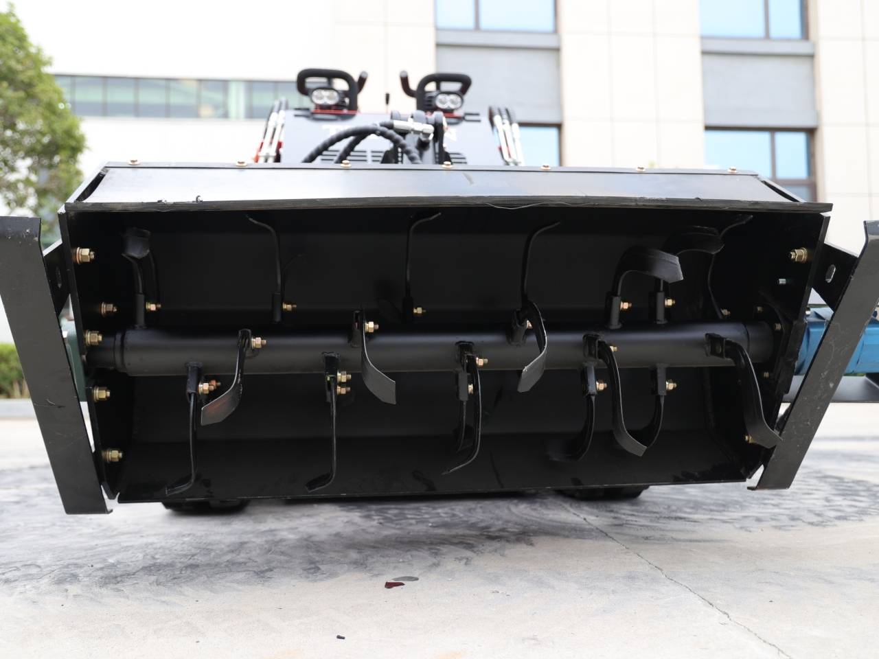 Skid Steer Loader Rotary Plow Tiller Attachment USA - Image 3