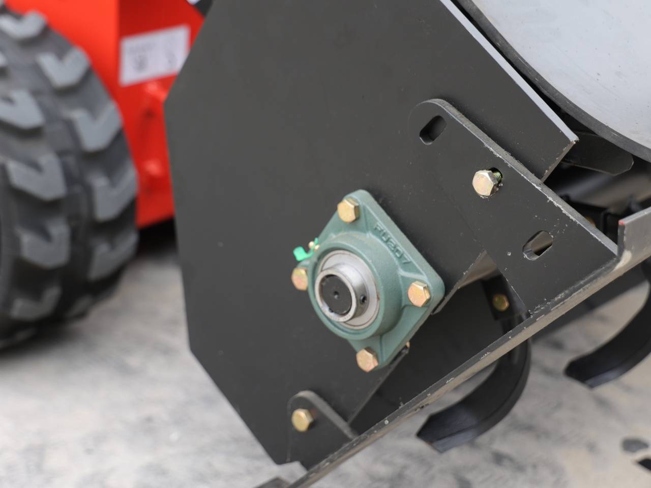 Skid Steer Loader Rotary Plow Tiller Attachment USA - Image 5