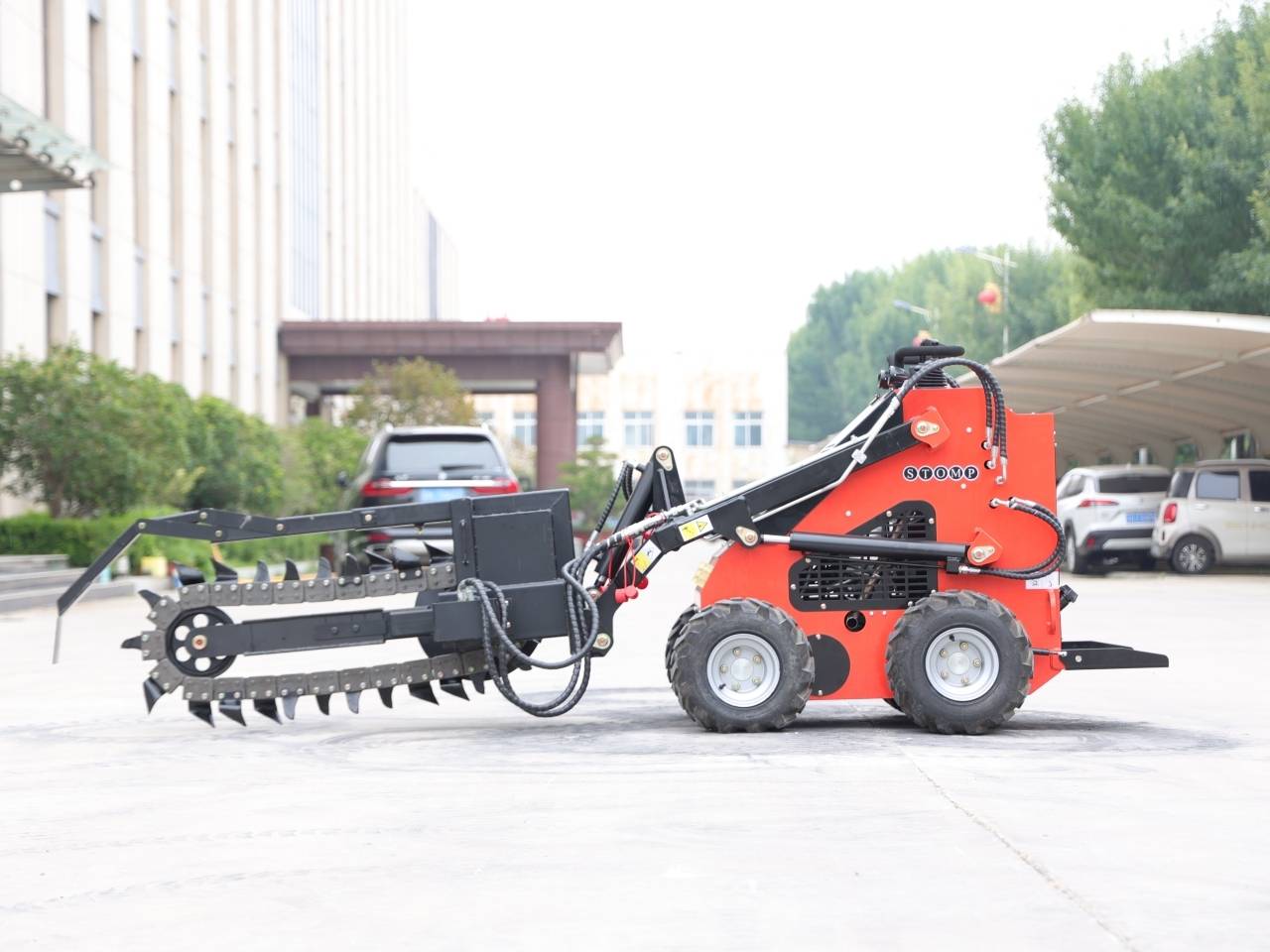TYPHON Skid Steer Loader Trencher Attachment USA - Image 4