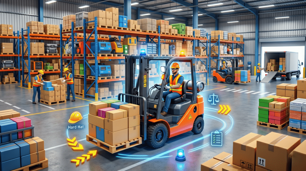 Forklift Safety Tips