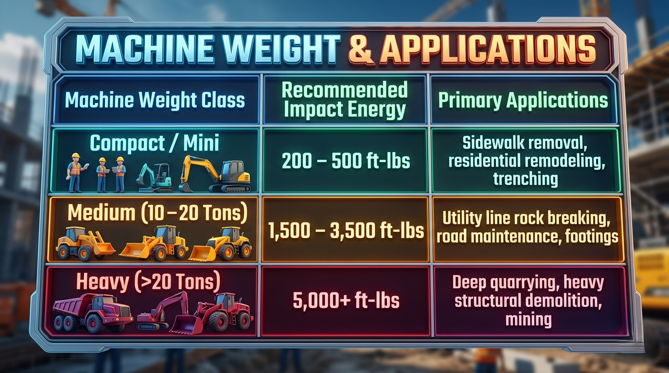 Excavator Attachments Machines