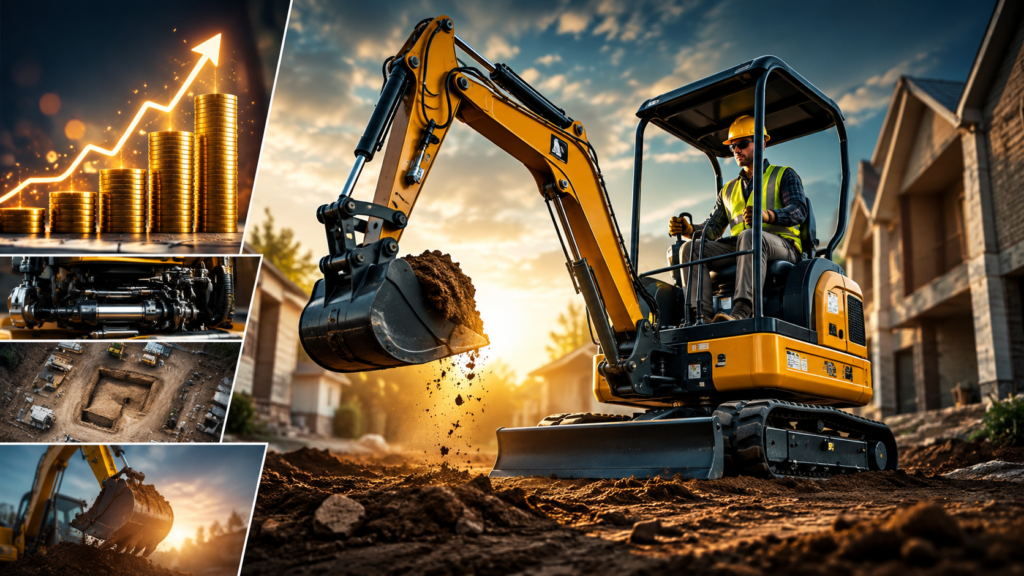 Mini Excavators Improve ROI on small job sites! Discover 5 powerful strategies to boost your profits and efficiency today!